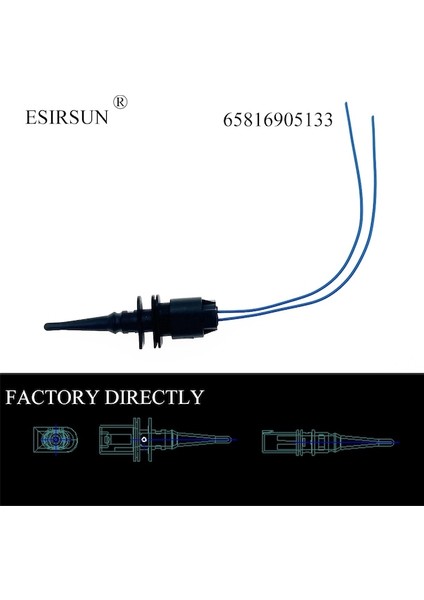 Dış Ortam Hava Sıcaklığı Sensörü Konnektör Fişli Bmw 1 6 7 Serisi E39 E46 X3 X5 X6 Z4 Z8 65816905133-SENSOR (Yurt Dışından) fiyatları