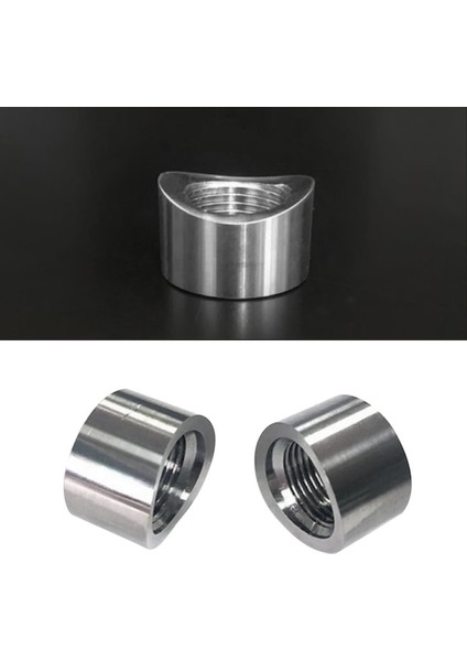 Oksijen Sensörü Paslanmaz Çelik Tapa Fiş Somunu Kademeli Montaj Kapağı Kiti Fiş Somunu Fiş Geniş Bant Somun Bağlantısı Kaynak Tapaları M18X1.5-SILVER (Yurt Dışından) fiyatları