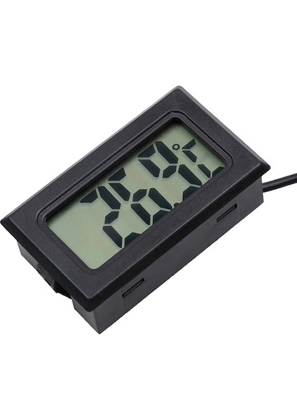 Mini LCD Araba Dijital Termometre Higrometre Sıcaklık Kapalı Dış Sıcaklık Sensörü Nem Ölçer Ölçer Aletleri-Piller Olmadan-B (Yurt Dışından) fırsatları