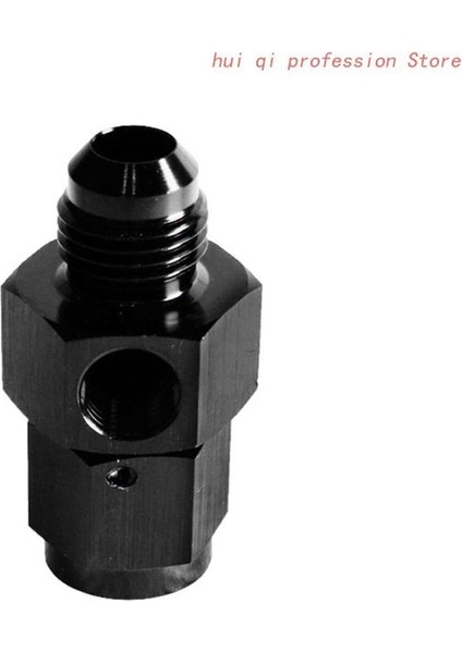 Siyah An6-Yüksek Performanslı Yağ Basıncı Sensörü Adaptörü An4-12 Adaptörü - 1/8npt Döner Mafsal Kompakt Boyutlu An4 An6 An8 AN10 AN12 (Yurt Dışından)