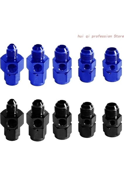 Siyah An6-Yüksek Performanslı Yağ Basıncı Sensörü Adaptörü An4-12 Adaptörü - 1/8npt Döner Mafsal Kompakt Boyutlu An4 An6 An8 AN10 AN12 (Yurt Dışından) modelleri