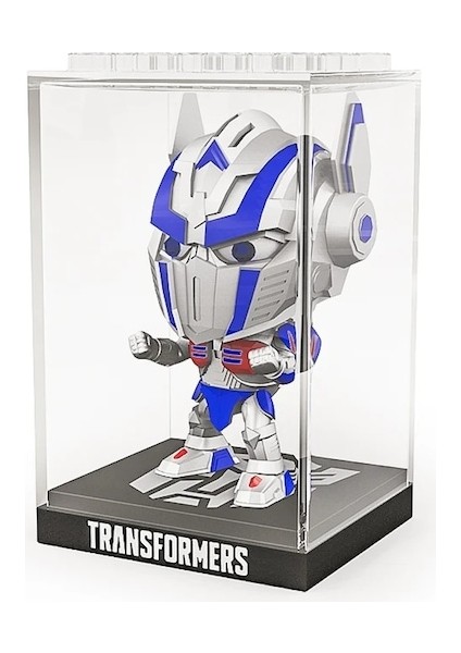 Bumblebee-Dönüşüm Robot Oyuncak 10 cm Akustik-Optik Yaban Arısı Optimus Prime Action Figure Koleksiyon Model Oyuncaklar Çocuklar Için Hediyeler (Yurt Dışından)
