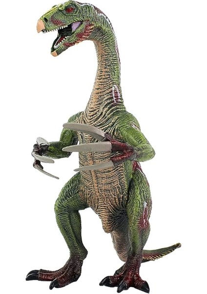 Hjkhj 01-Pvc Jurassic Dinozor Oyuncak Therizinosaurus Simülasyon Plastik Hayvan Modeli Çocuk Oyuncak Şekilli Kalıp (Yurt Dışından)