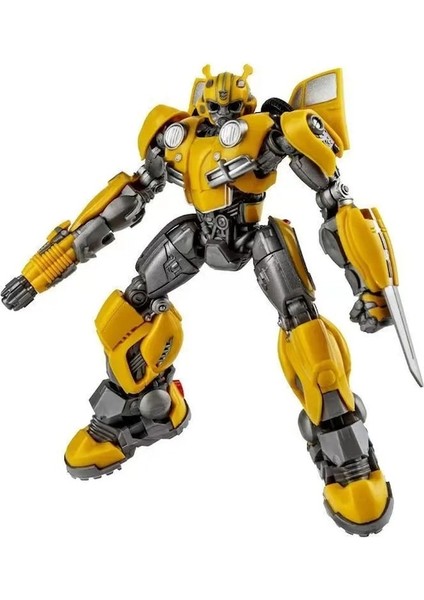 Bumblebee 08105-TRANSFORMERS: Son Bumblebee Plastik Montajlı Model Seti Film Anime Figürü Yüksek Kaliteli Süsler Çocuk Hediye (Yurt Dışından)