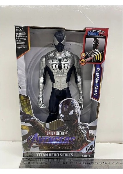 Superman-Marvel Filmleri Avengers Hulk Thanos Demir Adam Örümcek Adam Donar Siyah Panter Bebek Modeli Oyuncak Işıkları Ile Garaj Seti Süslemeleri (Yurt Dışından) fırsatları