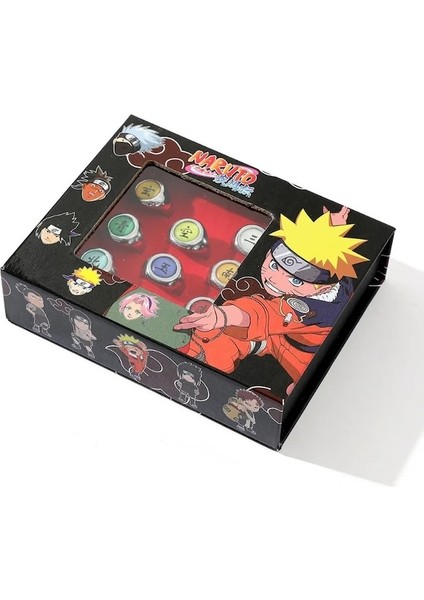 Deidara-Anime Naruto Akatsuki Yüzük Bantlar Cosplay Sahne Parmak Dekorasyon Erkek Kadın Takı Aksesuarları Comic-Con Uchiha Itachi Hediyeler (Yurt Dışından) indirimleri