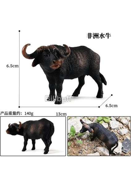 Inek Figürleri H-1 Adet Simülasyon Çiftlik Sığır Kümes Hayvanları Süt Boğa Güreşi Buffalo Aksiyon Figürleri Erken Eğitici Oyuncaklar Noel I (Yurt Dışından)