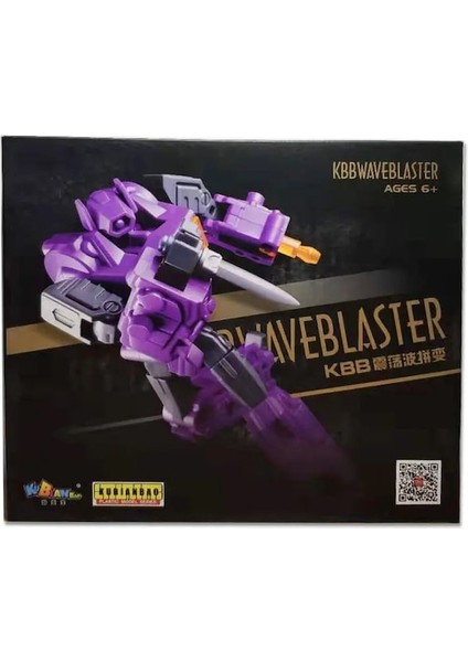6645 Perakende Kutusu Yok-Kbb 6644 Shockwave Dönüşüm Aksiyon Figürü Oyuncakları Masterpiece Film Modeli Ko MP29 Mp-29 Deformasyon Araba Robot (Yurt Dışından)