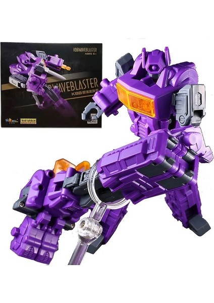 6645 Perakende Kutusu Yok-Kbb 6644 Shockwave Dönüşüm Aksiyon Figürü Oyuncakları Masterpiece Film Modeli Ko MP29 Mp-29 Deformasyon Araba Robot (Yurt Dışından)