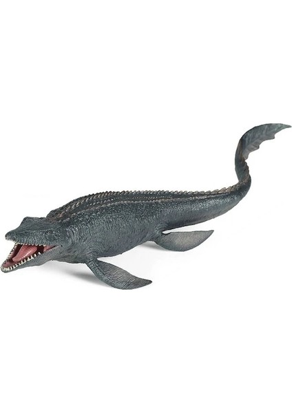 C-1 Adet 13/17 Inç Gerçekçi Jurassic Mosasaurus Dinozor Modeli Heykelcik Aksiyon Figürü Hayvan Figürü Interaktif Masaüstü Dekorları (Yurt Dışından)