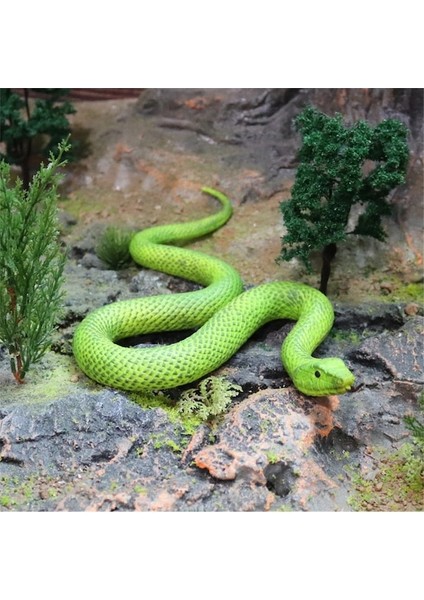 Kobra-Yılan Modeli Kobra Boa Yılanı Çıngıraklı Yılan Altın Python Vahşi Hayvan Oyuncak Aksiyon Figürü Yumuşak Tpr Toplayıcı Çocuklar Trick Oyuncak (Yurt Dışından)