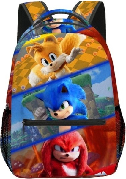 Star Ilkokul ve Ortaokul Öğrencileri Için Kirpi Sonic Okul Çantası (Yurt Dışından)