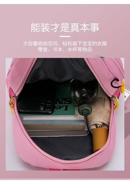 Oloey Kalem Cepli Sevimli Anaokulu Ilkokul Öğrenci Okul Çantası Mor (Yurt Dışından) fırsatları