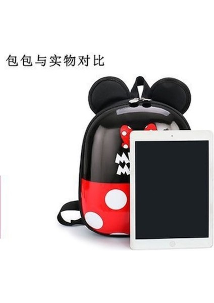 Carrier Yeni Sert Kabuklu Mickey Çocuk Okul Çantası Pembe (Yurt Dışından)