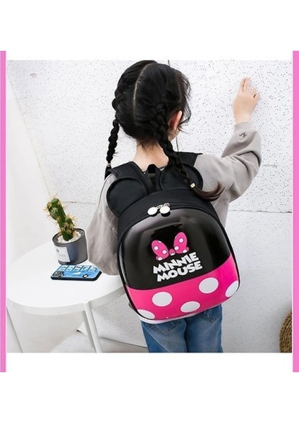 Carrier Yeni Sert Kabuklu Mickey Çocuk Okul Çantası Pembe (Yurt Dışından)