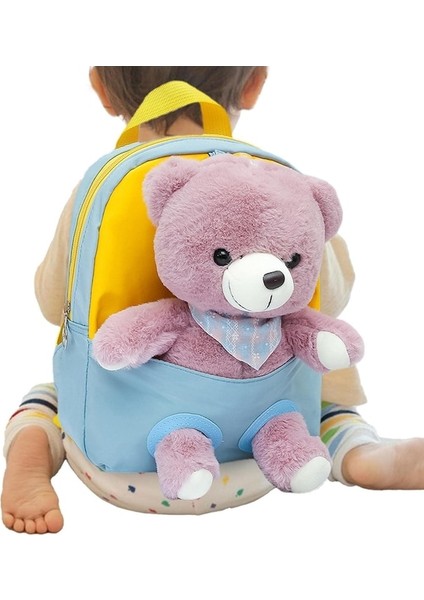 Yucama2-5 Yaş Peluş Köpek Oyuncak Okul Çantası - Pink (Yurt Dışından)