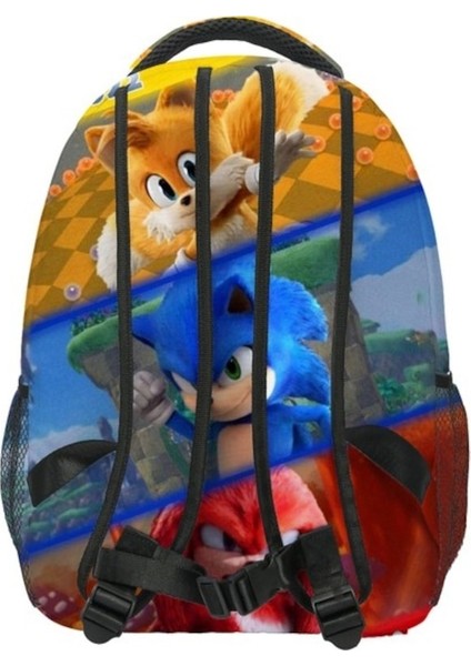 Star Ilkokul ve Ortaokul Öğrencileri Için Kirpi Sonic Okul Çantası (Yurt Dışından)
