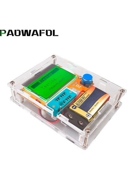 Set4-Esr Metre MEGA328 Transistör Test Cihazı Dijital V2.68 Esr-T4 Diyot Triyot Kapasite Mos/pnp/npn Lcr 12864 LCD Ekran Test Cihazı (Yurt Dışından) fiyatları