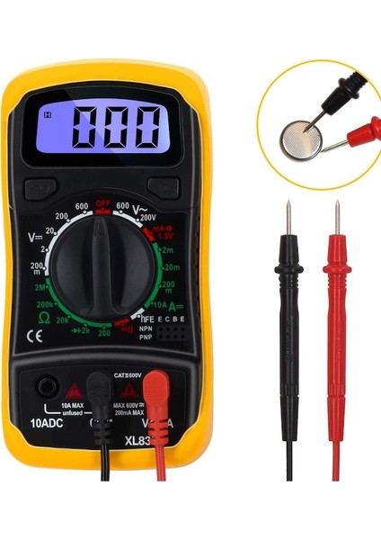 Hiçbir Durumda 2 Adet-Dijital Multimetre Esr Metre Test Cihazları Akıllı Otomotiv Elektrik Dmm Transistör Tepe Test Cihazı Metre Kapasite Ölçer (Yurt Dışından) fiyatları