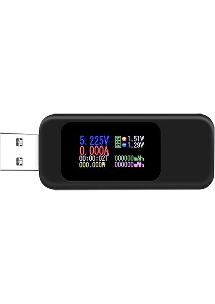 Boşluk-Usb OLED Akım Gerilimi Test Metre Güç Kapasitesi Akım Ölçme Ev Test Cihazı Elektrik Için Doğru Enstrüman (Yurt Dışından)