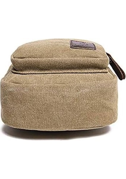 Yucama Çapraz Askılı Çanta Erkekler Için Askılı Çanta Bisiklet Sırt Çantaları Göğüs Paketi Crossbody Çanta Bir Kayış Sırt Çantası Çapraz Vücut - Khaki (Yurt Dışından)