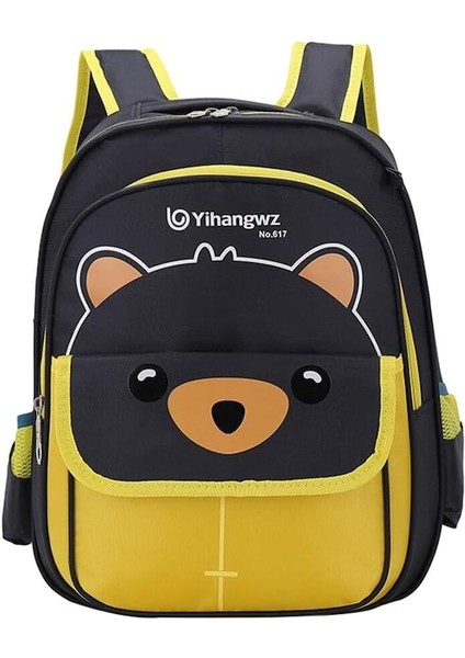 Heamor Su Geçirmez Çocuk Sırt Çantası Karikatür Sağlam Dayanıklı Nefes Hediyeler Naylon Çocuk Okul Çantası Çocuk Sırt Çantası - Sarı (Yurt Dışından)