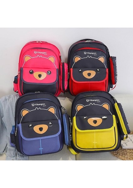 Heamor Su Geçirmez Çocuk Sırt Çantası Karikatür Sağlam Dayanıklı Nefes Hediyeler Naylon Çocuk Okul Çantası Çocuk Sırt Çantası - Sarı (Yurt Dışından) fırsatları