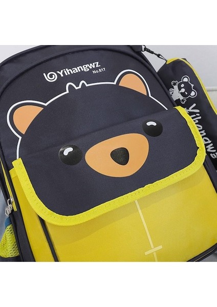 Heamor Su Geçirmez Çocuk Sırt Çantası Karikatür Sağlam Dayanıklı Nefes Hediyeler Naylon Çocuk Okul Çantası Çocuk Sırt Çantası - Sarı (Yurt Dışından) indirimleri