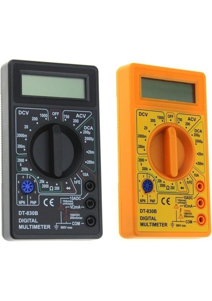 Siyah-Cep Dijital Multimetre DT-830B Mini 1999 Sayımları Ac/dc Amp Volt Ohm Test Cihazı Ampermetre Voltmetre Çoklu Metre (Yurt Dışından) fiyatları