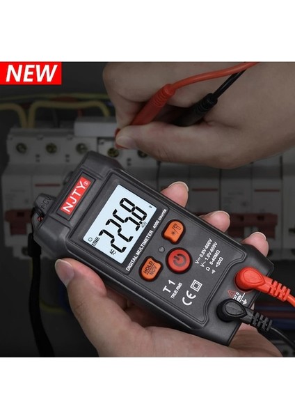 T1-Profesyonel Dijital Multimetre Gerçek Etkili Değer 600 V Ac/dc Otomatik Aralık Volt-Ohm Test Cihazı Ncv Profesyonel Akıllı Metre (Yurt Dışından) fiyatları