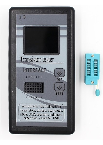 Siyah Kabuk-Özel Sürüm Çok Amaçlı Transistör Test Cihazı 128 160 Diyot Tristör Kapasite Direnç Endüktans Mosfet Esr Lcr Metre (Yurt Dışından)