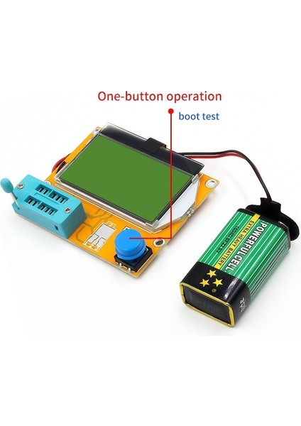 Lcr Esr Metre MEGA328 Dijital Combo Transistör Test Cihazı Diyot Triyot Indüktör Kapasite Direnci Mos/pnp/npn + Test Klibi (Yurt Dışından) modelleri