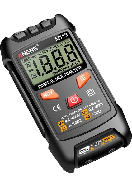 Aneng M113 Dijital Mini Multimetre Test Cihazı Akıllı Siyah (Yurt Dışından) fiyatları