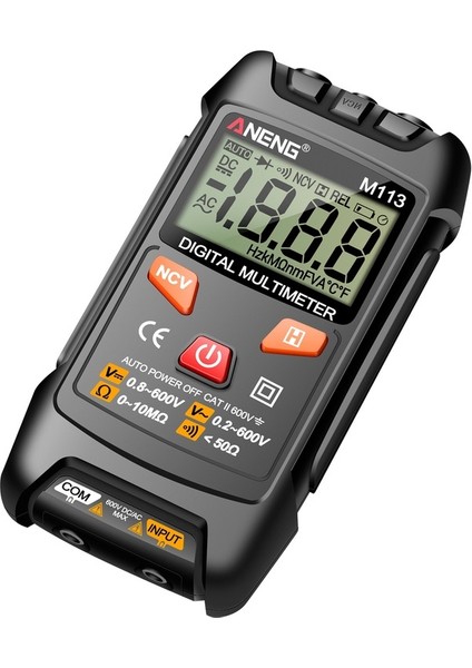 Aneng M113 Dijital Mini Multimetre Test Cihazı Akıllı Siyah (Yurt Dışından) modelleri