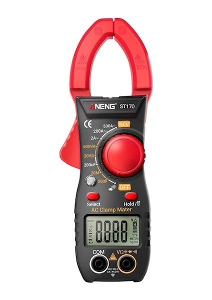 Kırmızı-Dijital Pens Metre Dc/ac Multimetre Diyot Akım Kapasitesi Ncv Ohm Test Aracı Ölçüm Analiz Enstrüman Test Araçları (Yurt Dışından)