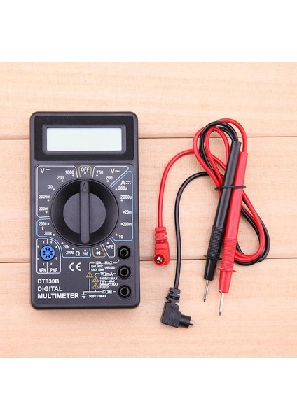 Siyah-Lcd Dijital DT830B Multimetre Test Cihazı Metre Voltmetre Ampermetre (Yurt Dışından) modelleri