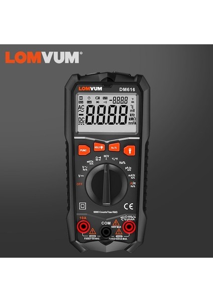 DM6S-NCV Dijital Multimetre 6000 Sayım Otomatik Değişen Ac/dc Gerilim Metre Test Cihazı (Yurt Dışından) fiyatları