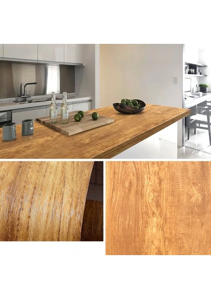 Gül Ağacı Tarzı 1MX20CM 80 Cmahşap Tahıl Vinil Duvar Kağıdı Rulo Su Geçirmez Ev Masaüstü Dolap Kapı Mobilya Yenileme Çıkartmalar Kabuğu ve Sopa Duvar Kağıdı (Yurt Dışından)