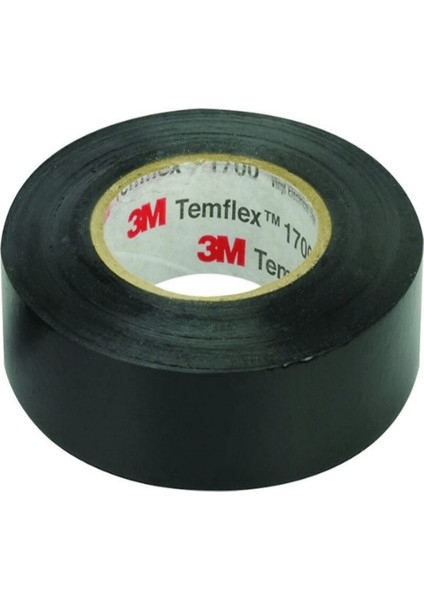 ™ Temflex™ 1300e Elektrik İzolasyon Bandı, Siyah - 10`lu Paket (18 mm x 9,5m) modelleri