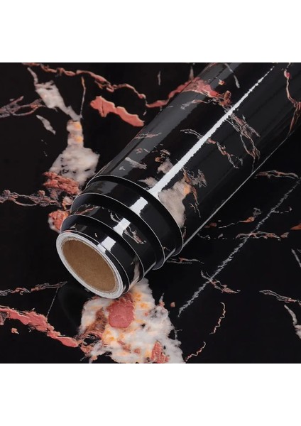 Gthj Stili 80CMX1M Vinil Film Kendinden Yapışkanlı Mermer Duvar Kağıdı Banyo Mutfak Dolabı Countertoaper Pvc Su Geçirmez Duvar Çıkartmaları (Yurt Dışından)