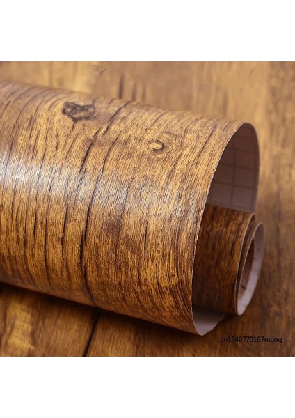 Oakland Tarzı 1MX40CM 80 Cmahşap Tahıl Vinil Duvar Kağıdı Rulo Su Geçirmez Ev Masaüstü Dolap Kapı Mobilya Yenileme Çıkartmalar Kabuğu ve Sopa Duvar Kağıdı (Yurt Dışından)