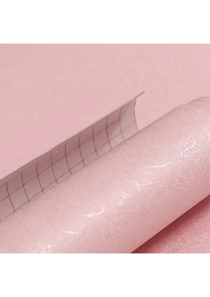 Pembe Tarzı 1MX45CM Beyaz Düz Renk Kendinden Yapışkanlı Duvar Kağıdı Kabartmalı Peel ve Çubuk Duvar Kağıdı Beyazsiyahpembemavigümüş Çıkarılabilir Vinil Film (Yurt Dışından)