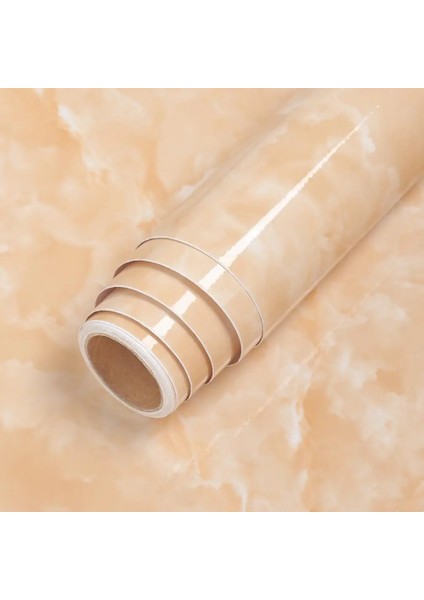 Hy Tarzı 40CMX1M Vinil Film Kendinden Yapışkanlı Mermer Duvar Kağıdı Banyo Mutfak Dolabı Countertoaper Pvc Su Geçirmez Duvar Çıkartmaları (Yurt Dışından)