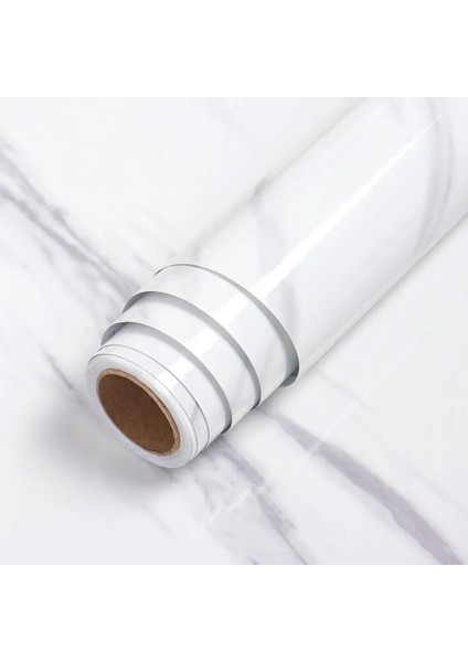 No.22 Tarzı 1MX40CM Vinil Mermer Kendinden Yapışkanlı Duvar Kağıdı Ruloları Banyo Mutfak Dolapları Masaüstü Duvar Çıkartmaları Su Geçirmez Mobilya Dekoratif Film (Yurt Dışından)