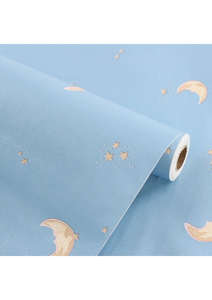 No.3 Tarzı 45CMX1M Karikatür Duvar Kağıdı Kendinden Yapışkanlı Su Geçirmez ve Nem Geçirmez Yatak Odası Çocuk Odası Dekoratif Dıy Duvar Çıkartmaları Çocuk Duvar Kağıdı (Yurt Dışından)