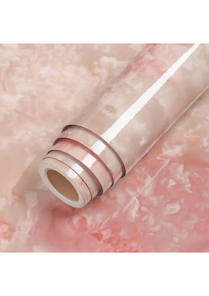 No.17 Tarzı 3MX60CM Vinil Mermer Kendinden Yapışkanlı Duvar Kağıdı Ruloları Banyo Mutfak Dolapları Masaüstü Duvar Çıkartmaları Su Geçirmez Mobilya Dekoratif Film (Yurt Dışından)