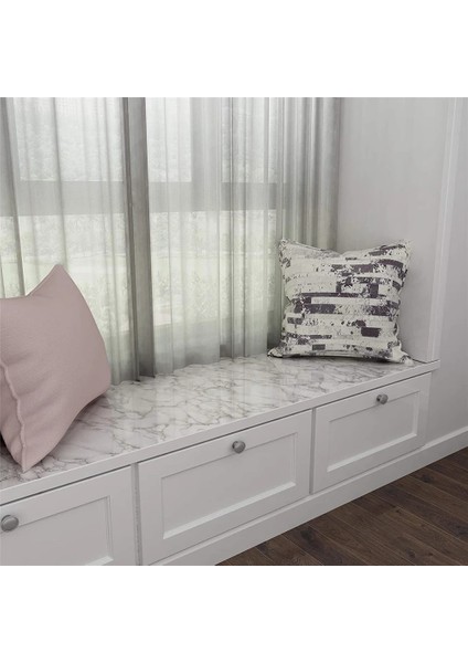 Fww Stili 5MX60CM 80 cm Su Geçirmez Folyo Mermer Desen Dekor Duvar Çıkartmaları Yenilemek Için Ev Dekor Pet Kendinden Yapışkanlı Yağ Geçirmez Çıkarılabilir Duvar Kağıdı (Yurt Dışından) fırsatları