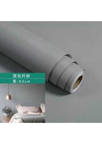 No.17 Tarzı 1MX60CM Çimento Yapışkanlı Etiket Mobilya Dekorasyonu Için Oturma Odası Duvar Kağıdı Yatak Odası Filmi Vinil Pvc Su Geçirmez Wallstickers Odası Dekor (Yurt Dışından)