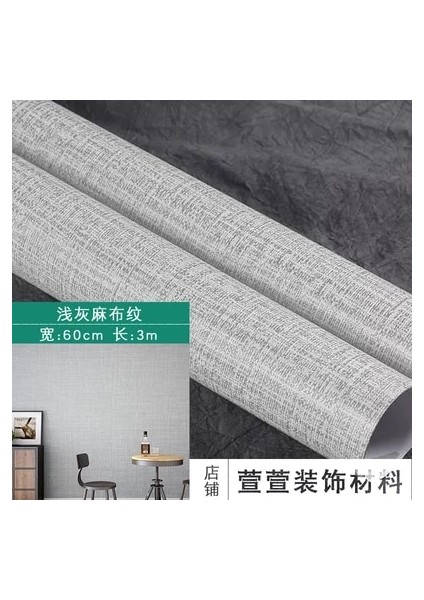 No.20 Tarzı 1MX60CM Çimento Yapışkanlı Etiket Mobilya Dekorasyonu Için Oturma Odası Duvar Kağıdı Yatak Odası Filmi Vinil Pvc Su Geçirmez Wallstickers Odası Dekor (Yurt Dışından)