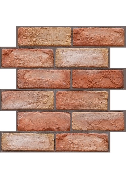 30X30CM Tarzı 1 Parça 3D Üç Boyutlu Duvar Çıkartmaları Duvar Etek Çıkartmaları Kendinden Yapışkanlı Tuğla Desen Çıkartmaları Duvar Kağıdı Dekorasyon Yenileme (Yurt Dışından)
